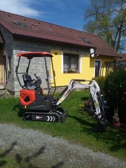 Minibagr Leite LT1012 , 1200 kg Diesel 1válec KOOP Joysticky