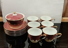 Zlacené porcelánové šálky, Praha 1