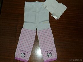 NOVÉ-H&M-Silonkové legíny s Hello Kitty 2-4 Roky

