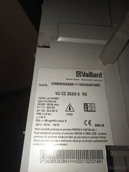 Prodám plynový turbo kotel Vaillant