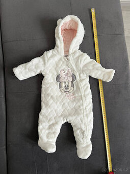 Teplý overal Disney Baby Minnie, vel. 62 (2–3 měsíce)