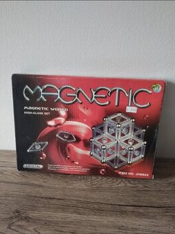 Magnetická stavebnice krystaly