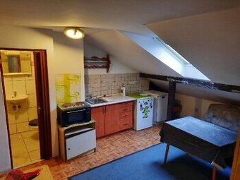 Pronájem malého podkrovního pokoje v bytě 2+1 ke spolubydlen