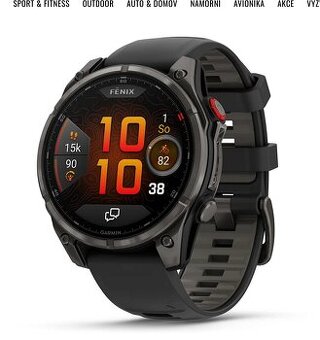 GARMIN FENIX 8 Pro 47mm Amoled, Sapphire, Carbon Grey