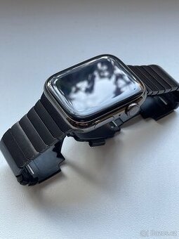 Apple Watch 8 45mm graphite steel s Apple ocelovým řemínkem