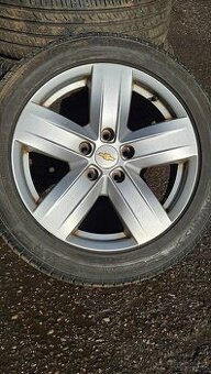 Letní alu kola originál Chevrolet – r17" 5×114,3