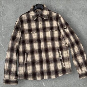 PESERICO – luxusní košile / bunda v kostce (Made in Italy)