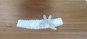 Slavnostní čelenka pro miminko na focení