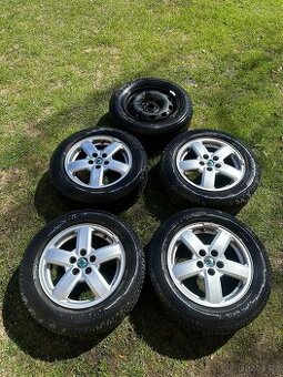 Alu kola Škoda 15” ET38 – 195/65 R15 + rezerva