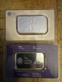 Una and the Lion 1oz 2024 - stříbrný slitek Royal Mint