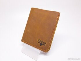 Nová ručně šitá kožená peněženka - Soukup Leather "B"