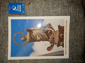 21x15 cm obří modlitební karta Bohorodička - 1