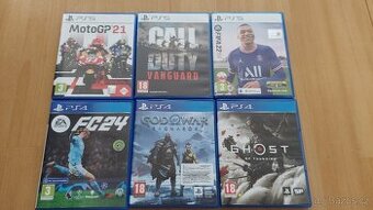 Hry na PS 5 a PS 4