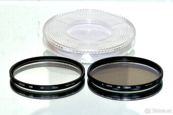 Hoya HD UV filtr + CPL filtr 72mm TOP STAV