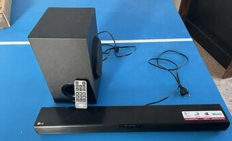 LG SJ2 Soundbar and subwoofer - 2000czk