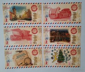 Pohľadnica / bankovka Love Card - SK,CZ,PF,PT - nízke čísla