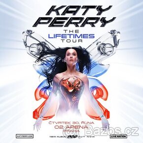 Katy Perry O2 Arena Praha stání sezení