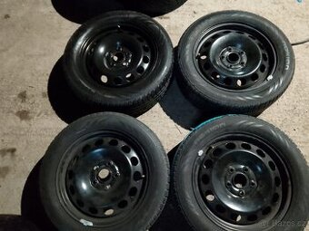 Kola 6x16 et50 5x112 Škoda,VW,Seat,Audi+zimní pneu 205/55/16