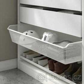 Ikea komplement - Síťovaný koš, bílá, 100x35 cm