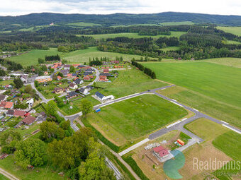 Prodej, pozemek pro bydlení 1242 m², Český Krumlov, Bohdalo