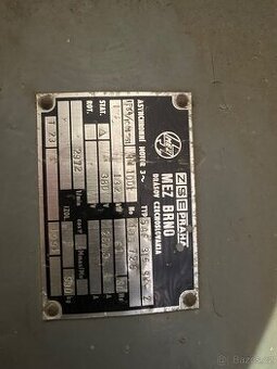 Elektromotor servo, stejnosměrný Siemens MEZ
