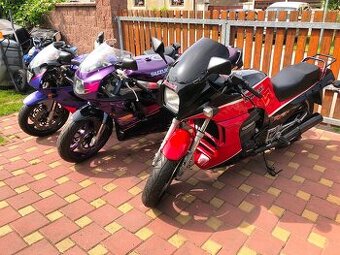 Suzuki GSXR 750, Kawasaki ZXR 400, GPZ 750R