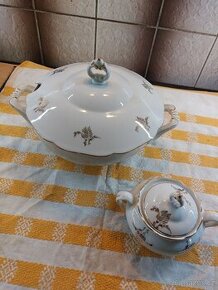 Porcelanova terina a cukrenka - 1