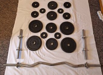 Nakládací činkový set 37 Kg