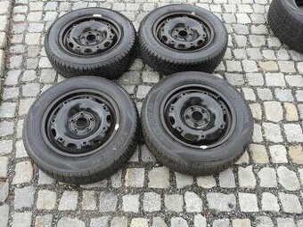 ZIMNÍ PNEU + DISKY VW SEAT 14" ŠKODA 165/70R14