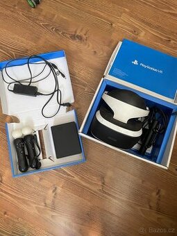 Virtuální realita PS4 - SONY PSVR V2, +kamera, +2x Move ovl. - 1
