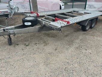 Autotransportér Pongratz, 4x2m 2600 kg sklopný