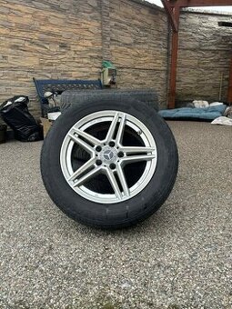 originální Mercededes kola 5x112 16 + pneu letní 205/60 R16