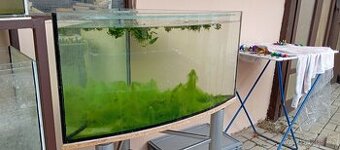 Rohové Akvárium-180l.