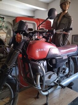 JAWA 350 / 638 AUTOŠKOLA  s TP a SPZ