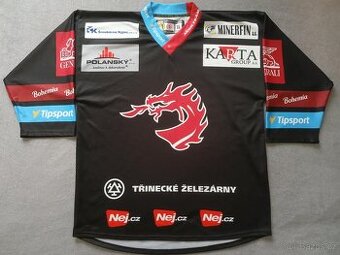 Hokejový dres HC Oceláři Třinec Tomáš Knudrátek