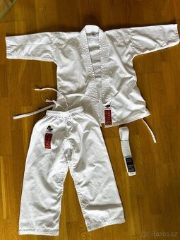 Kimono na karate v. 120, bílý pásek