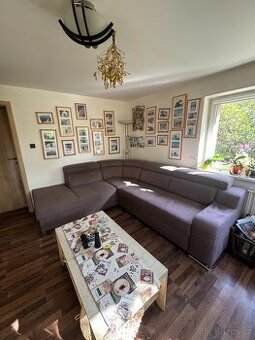 Rozkládací sedací souprava s úložným prostorem