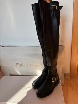 Jimmy Choo Biker Boots - Biker II Over the knee