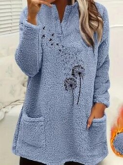 Krásná nová luxusní mikina velikost 44/46/XXL