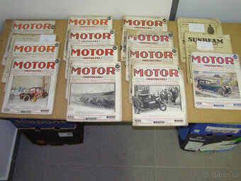 Prodám časopisy Motor (Motocykl) z roku 1926