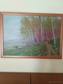 Obraz od Antonína Augusty z pozůstalosti