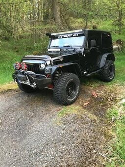 Jeep Wrangler 4×4 – 4.0i – MANUÁL – r.v. 1998 – mnoho úprav