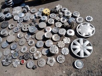 Pokličky na ALU kola a plechové disky - 1