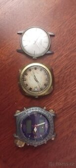 staré hodinky Prim + Vostok