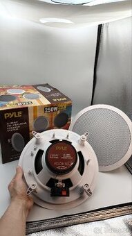 Stropní reproduktory 2ks PYLE 250W (8") - Dvoupásmové, nové