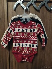 3 x body pro miminko - NOVÉ - velikost 62
