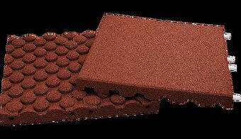 Gumová elastická plata, desky, podlaha pro dětská hřiště