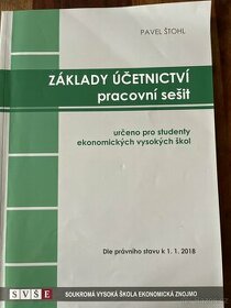 Základy účetnictví pracovní sešit