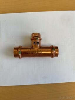 VIEGA PROFIPRESS 2418 T-kus 18x15x18mm, lisovací, voda, měd