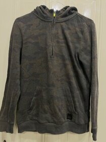 chlapecká mikina s kapucí, klokanka 12-13 let